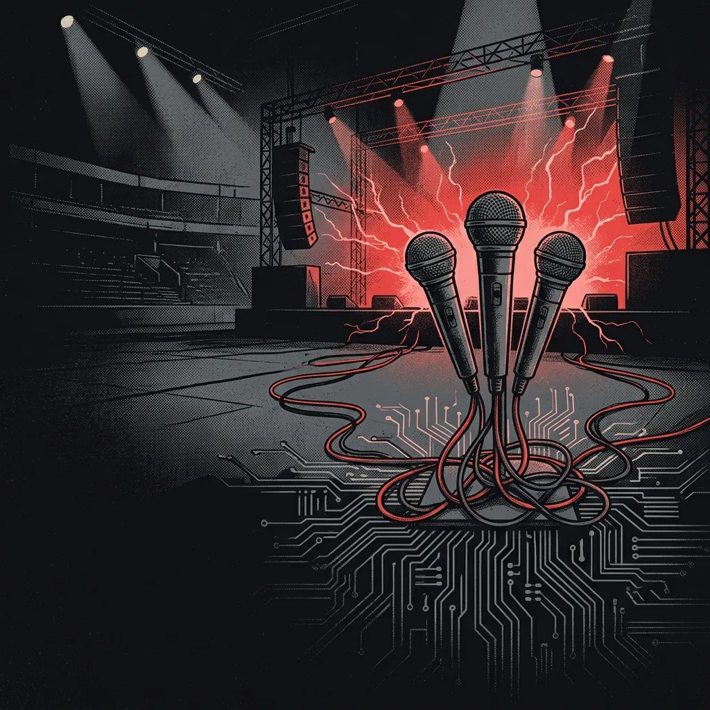 Amaranthe — El triple ataque vocal de Gotemburgo que fusionó el metal melódico con el pop electrónico y redefinió los límites del metal moderno