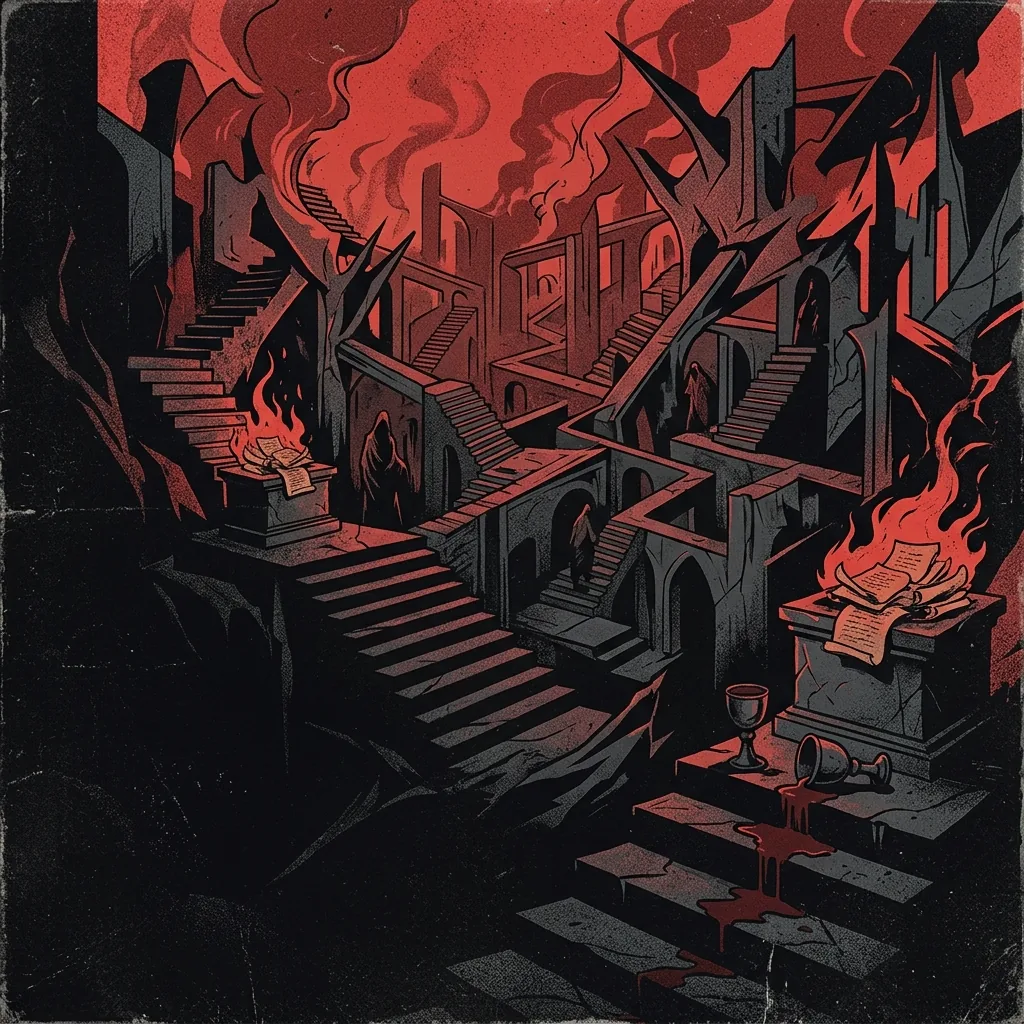 Deathspell Omega — El colectivo anónimo que convirtió el black metal en teología del abismo: caos disonante, latín litúrgico y una devoción metafísica al vacío