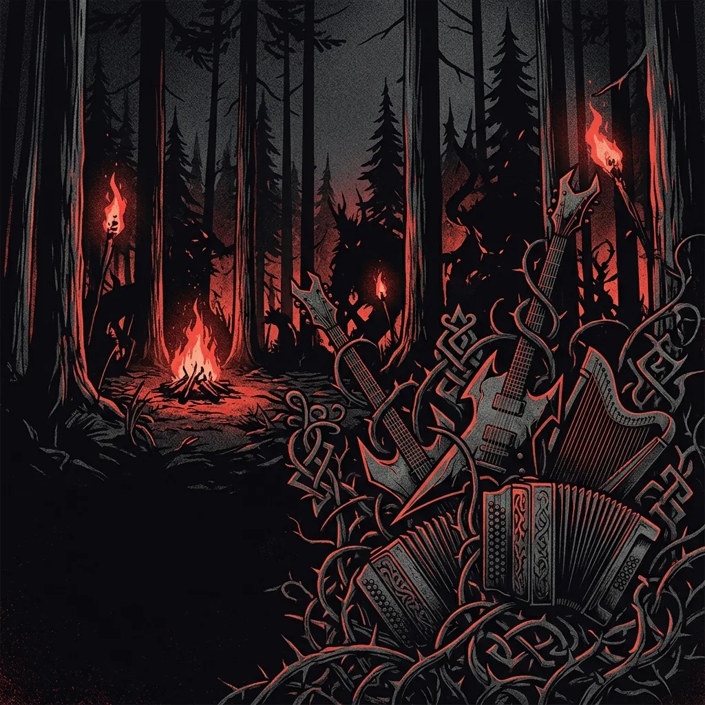 Finntroll — Los trolls del bosque finlandés que casaron el black metal con la humppa y convirtieron el folclor nórdico en una carga de batalla imparable