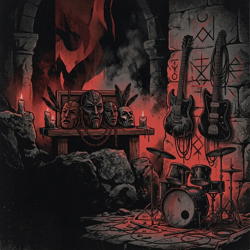 Gaerea — El colectivo enmascarado de Porto que lleva el black metal hacia territorios de una belleza oscura y devastadora
