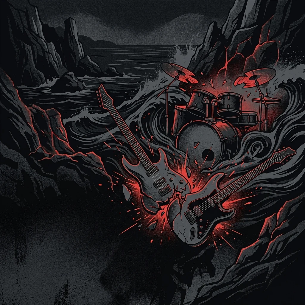 Landmvrks — El metalcore marsellés que convirtió la oscuridad interior en riffs demoledores y catapultó a Francia a la primera línea del metal mundial