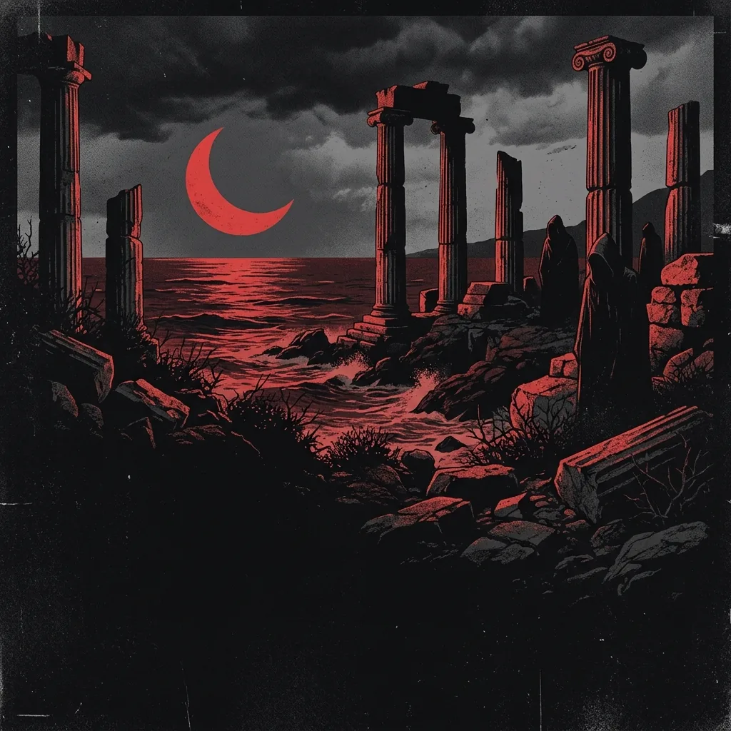 Nightfall — Los atenienses que forjaron el metal gótico y el death-doom del Mediterráneo y llevan tres décadas convirtiendo la penumbra helénica en tormenta sonora