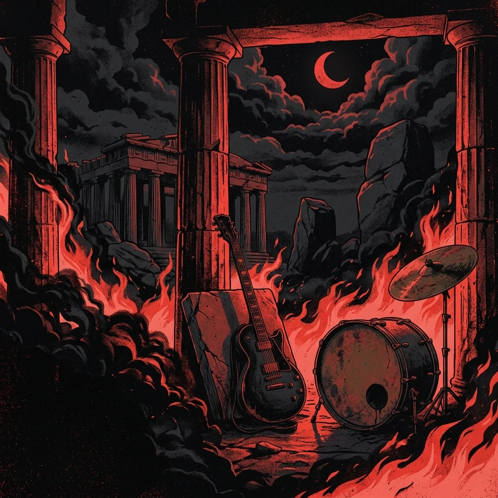 Rotting Christ — Los pioneros griegos que fundaron el black metal helénico y lo llevaron al mundo con épica mediterránea, misticismo y riffs de otro tiempo