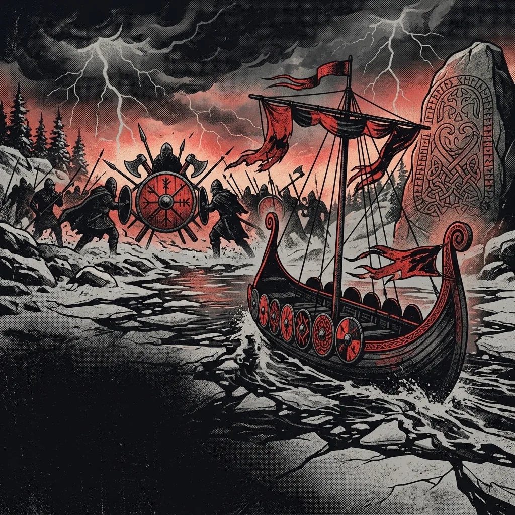 Turisas — Los finlandeses que pintaron su cara de rojo y negro, cambiaron el solo de guitarra por el violín y bautizaron su propio género: el Battle Metal