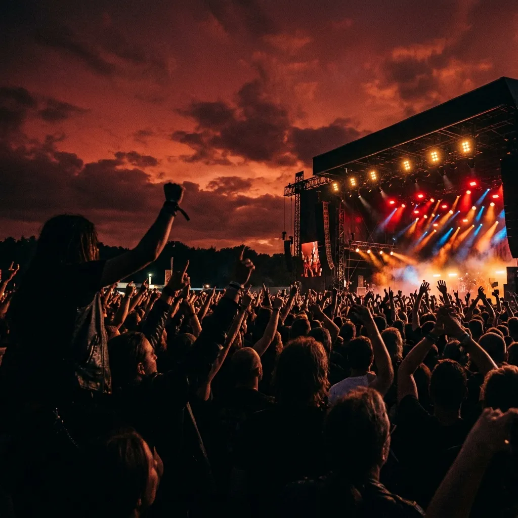 Festivales de rock en México: cultura de concierto