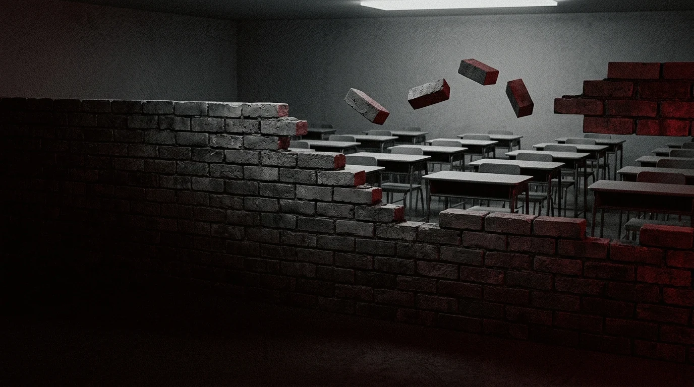 "Another Brick in the Wall (Part 2)" de Pink Floyd — El grito contra la escuela que aplasta: cada humillación, un ladrillo más en el muro.