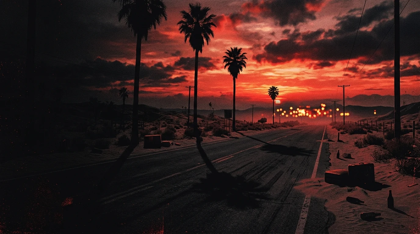 "Hotel California" de Eagles — No es un hotel ni una secta: es el lujo de California como trampa — puedes salir cuando quieras, pero nunca irte.