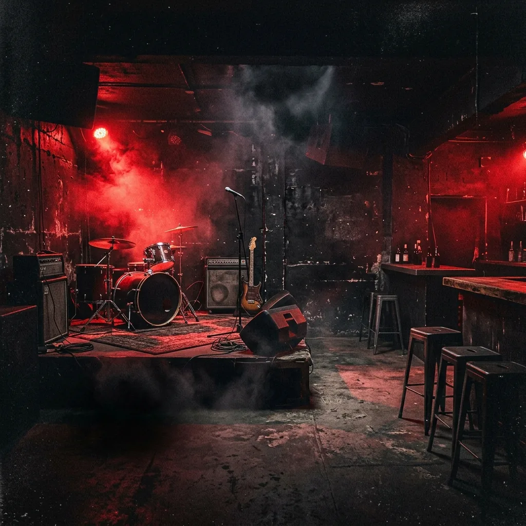 Inked Soul Snack Bar — Snack bar de contracultura y estudio de tatuaje en el Centro de Puebla, con escenario donde tocan bandas de rock y metal.