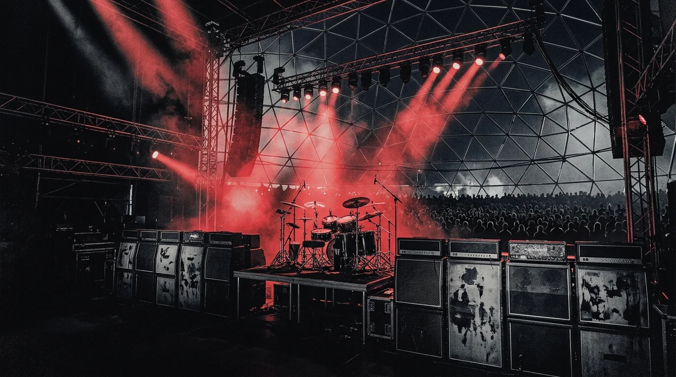 Palacio de los Deportes — El Domo de Cobre: templo del rock y el metal masivo en la CDMX.